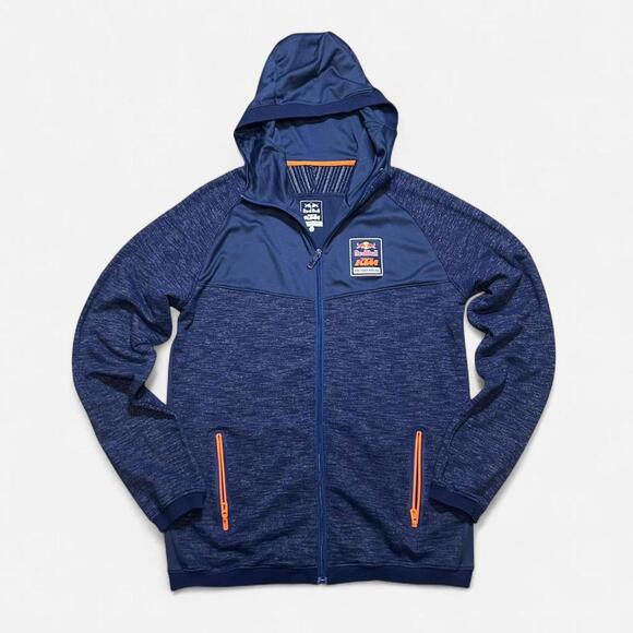 Red Bull x KTM Racing Full Zip Hoodie Men’s Size L - Picture 1 of 5